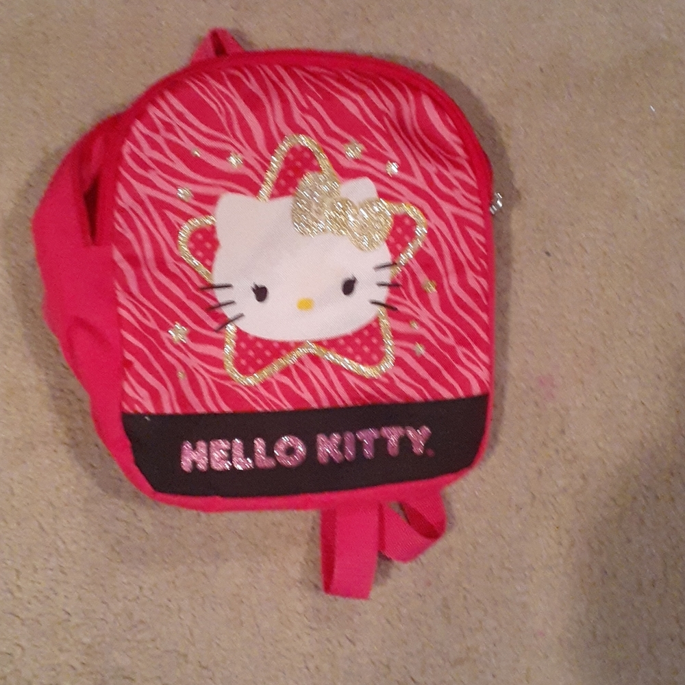 Hello kitty hot pink kids backpack